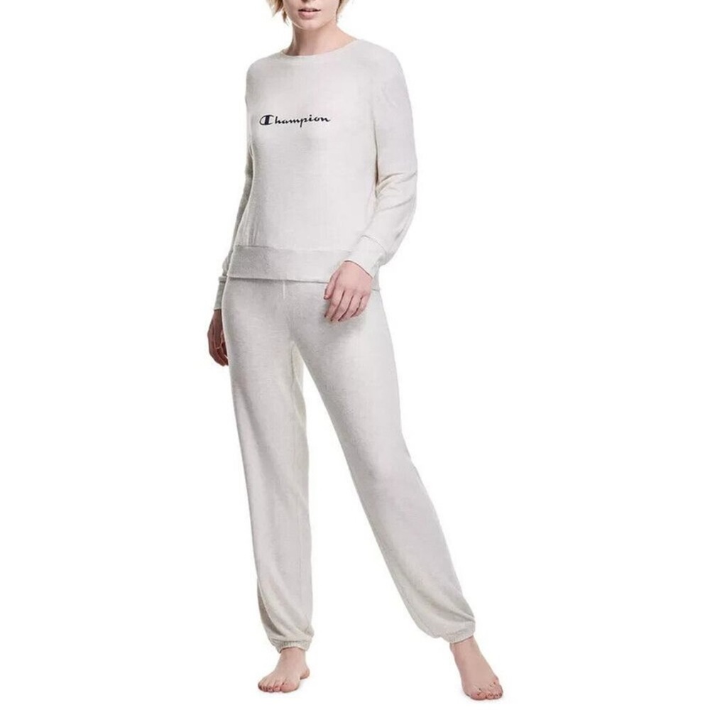 Champion Women's Grey Pajama Set Large NWT